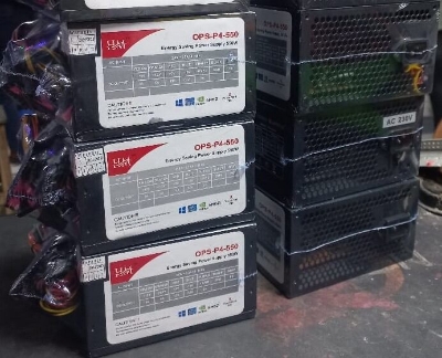 Picture of Power Supply For All Dextop Computer Value Tech 600watt/ hm ops-p4-550w  Brand new Product availavle - Black