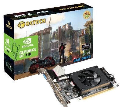 Picture of Graphics Card DDR3 2gb 710 OC TECH Brand New Product Available