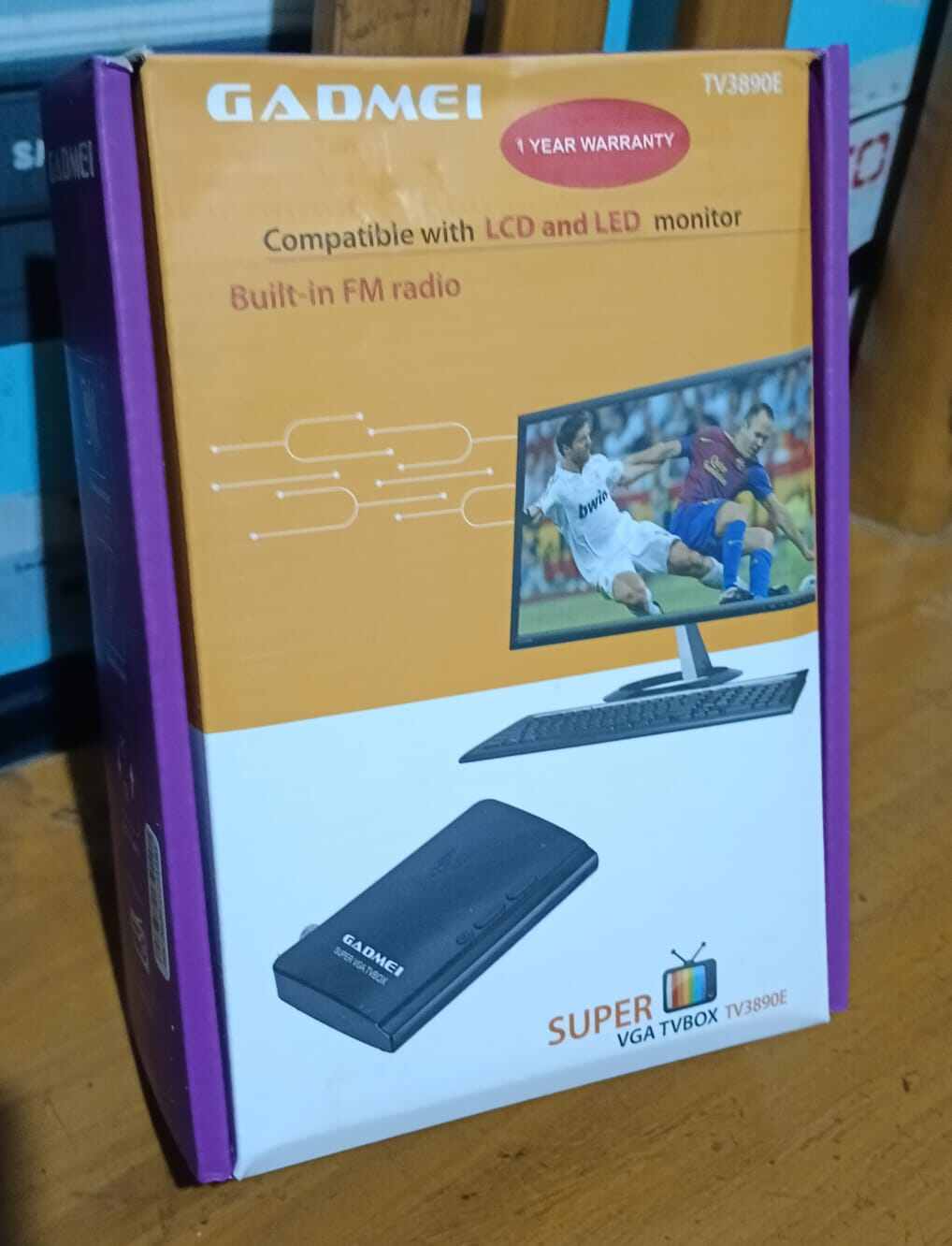 Picture of Gadmei TV Card TV3860E for all type Monitor supporters available - Black