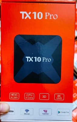 Picture of TX10 Pro 8K Android 8GB RAM 128GB ROM TV Box with Voice Control Remote - Black