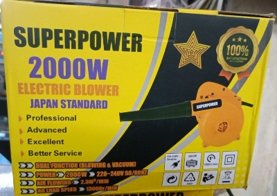 Picture of Blower machine (Electric blower) 100% satisfaction guaranted best quality product - Yellow - Red