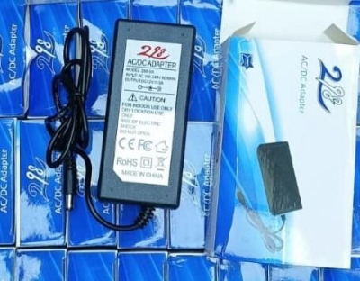 Picture of AC-DC Adaptor 12v-5 Amp for All China Monitor and All cc camera DVR Supporters available - Black