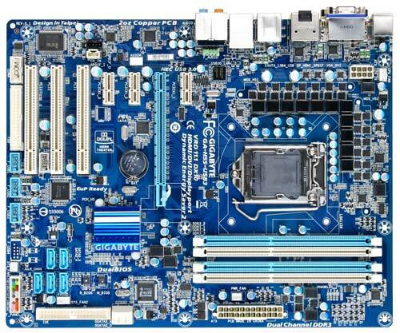 Picture of Gigabyte GA-H55M-S2V (rev. 1.3) mother board korean product  available