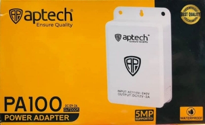 Picture of Power adaptor DC out put 12v 2amp PA-100 Aptech ensure quality