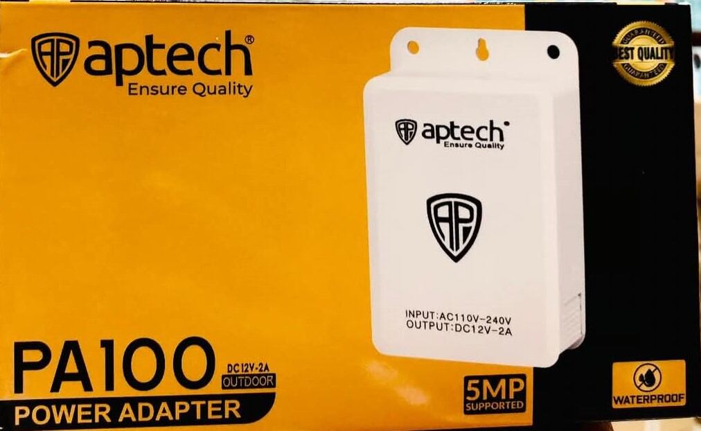 Picture of Power adaptor DC out put 12v 2amp PA-100 Aptech ensure quality