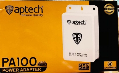 Picture of Power adaptor DC out put 12v 2amp PA-100 Aptech ensure quality