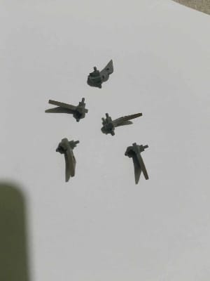 Picture of Scraper Set  5 Pcs for Toshiba estudio 2006 2303 2523A 2523ad 2323am 2823 2829 3008 2518 2508  166 223 224 206 etc model supporters available