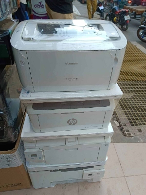 Picture of HP=CANON-EPSON-SAMSUNG-BROTHER ETC BRAND VARIETIES MODEL(USED) PRINTER AVAILABLE - Multicolor