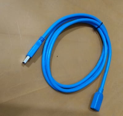 Picture of Usb Extention Cable1.5 mitre Usb 3.0 USB Male A To USB Female B Cable - Blue
