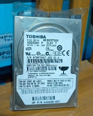Picture of Hard disk drive 2.5 inch 80gb hdd availabe for Laptop dvr etc uses product