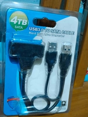 Picture of USB 3.0  TO Sata converter caable up to 4tb best quality Product - Multicolor