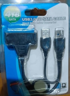 Picture of USB 3.0  TO Sata converter caable up to 4tb best quality Product - Multicolor