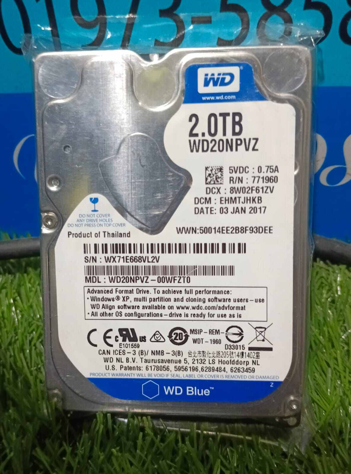 Picture of Hard disk 2.5 inch 2000gb 2tb hdd for dvr laaptop externaal etc uses product