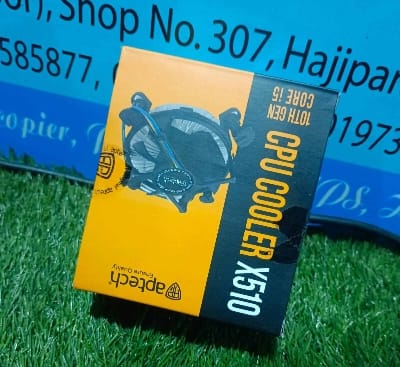 Picture of CPU Fan for dextop aptech cpu cooler x510 for all mother board supporters - Black