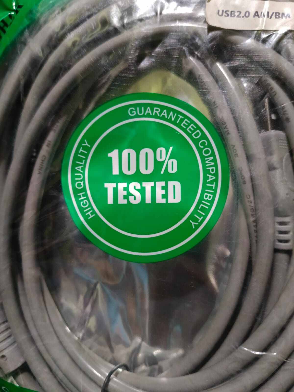 Picture of USB Extention cable 5 mitre 100 percent working - Grey
