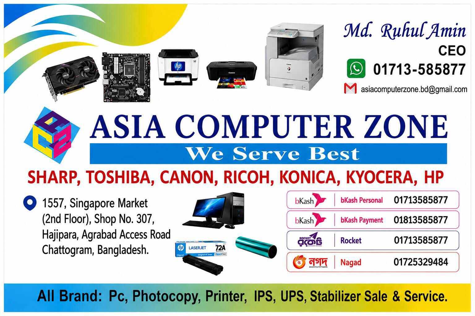 Picture of Developer e-studio Toshiba 2006 2303a 2523a 2523ad 2323amw 2823a 2829a etc model supporters - Black