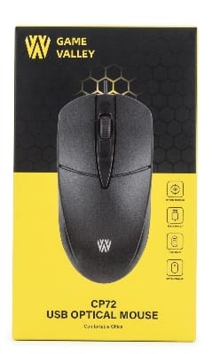 Picture of Mouse Game valley CP72 USB Optical Mouse - Black