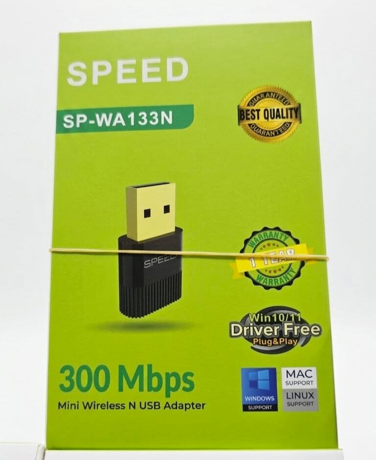 Picture of Speed SP-WA133N 300Mbps Mini Wireless N USB Adaptor - Black