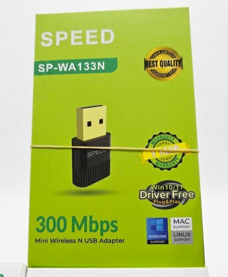 Picture of Speed SP-WA133N 300Mbps Mini Wireless N USB Adaptor - Black