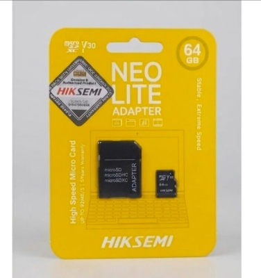 Picture of Hiksemi NEO Lite 64gb Micro SD Card  High Speed Performance - 64GB