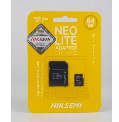 Picture of Hiksemi NEO Lite 64gb Micro SD Card  High Speed Performance - 64GB