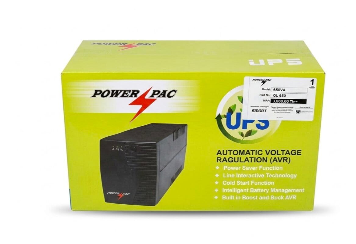 Picture of Power Pac 650VA Offline UPS