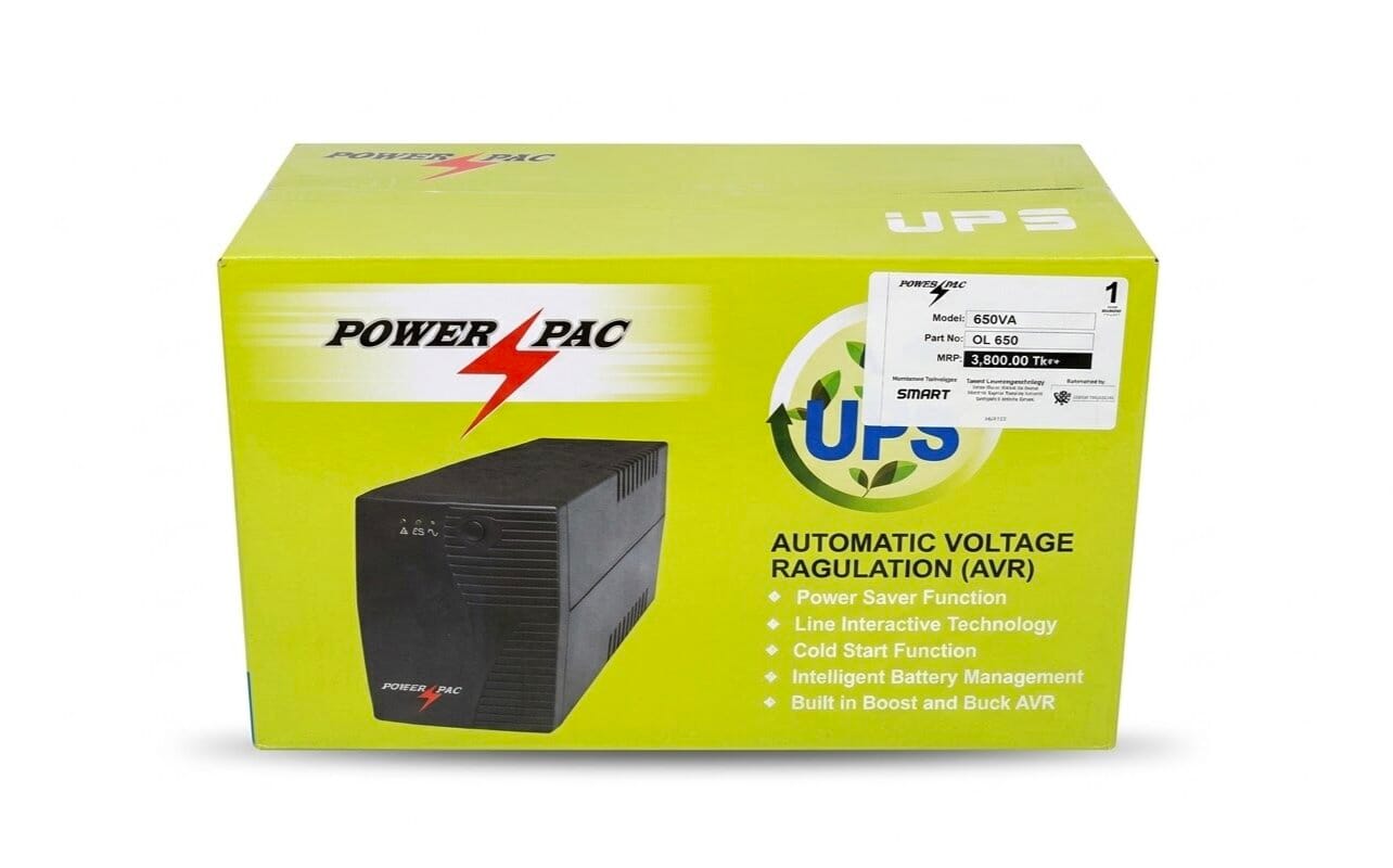 Picture of Power Pac 650VA Offline UPS