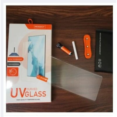 Picture of MOSSILY UV Curved Screen Tempered Glass Film Protector for OnePlus 12R