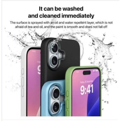 Picture of Official Box Iphone 16 Series Case Iphone 16, Iphone 16 Pro Max, Iphone 16 Pro , Iphone 16 Plus Back Cover Silicone Liquid Soft Premium Case New Trendy