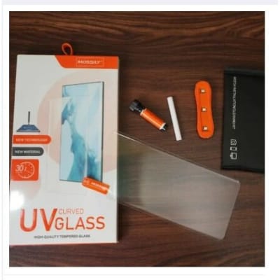 Picture of MOSSILY UV Curved Screen Tempered Glass Film Protector for OnePlus 13