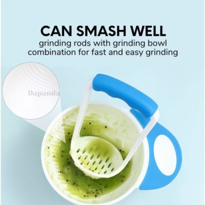 Picture of Baby Food Grading Bowl with Masher-Multicolor