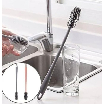 Picture of Silicone Cup/Feeder/Glass Washing Brush BPA Free Cleaning Brush