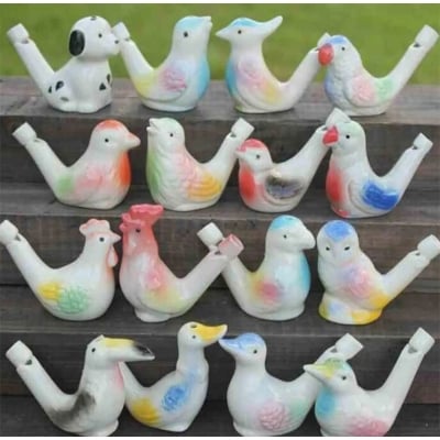 Picture of ceramic bird whistle singing music toys