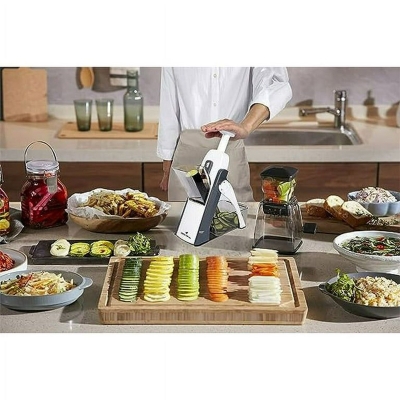 Picture of Food Chopper Black Egg Slicer Dicer Cutter - Stainless Steel
