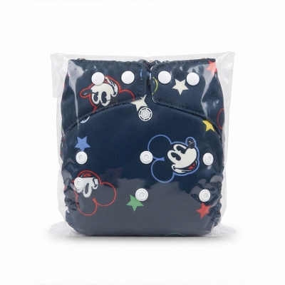 Picture of 2PCS Washable Baby Diper for 0-24 month baby-Multicolor