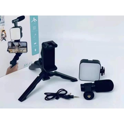 Picture of AY 49 Video Making Vlogging Kit With Microphone