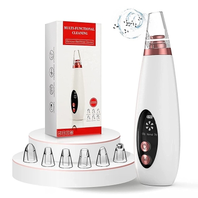 Picture of Electric Face Suction Removal Machine Pore Cleaner black Electric Face Suction Removal Machine Pore Cleaner black Head Vacuum Pimple Black Head Remover