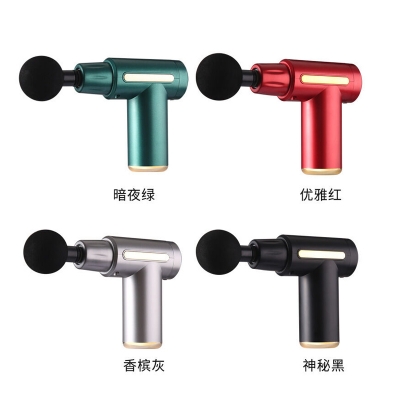 Picture of Muscle Massage Gun – Deep Tissue Therapy Device for Pain Relief, 6 Speed, 4 Heads, Rechargeable Body Massager