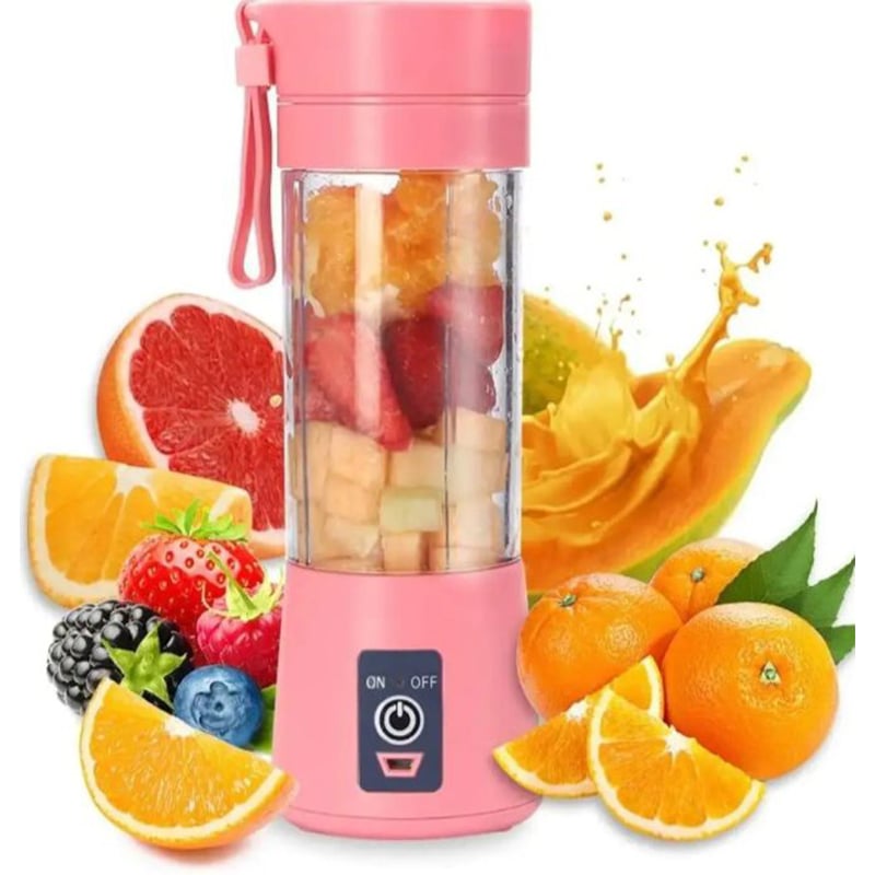 Picture of Travel Blender with 380ml Capacity: Make Delicious Smoothies, Shakes, and Juices on the Go-Multicolor