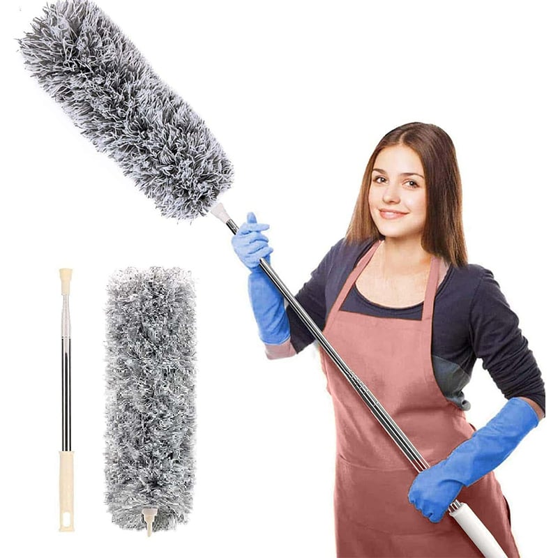 Picture of Microfiber Duster with Extension Pole-Multicolor