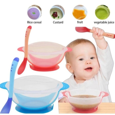Picture of 5pcs/Set Baby Feeding Set BPA Free Complete meal set-Multicolor