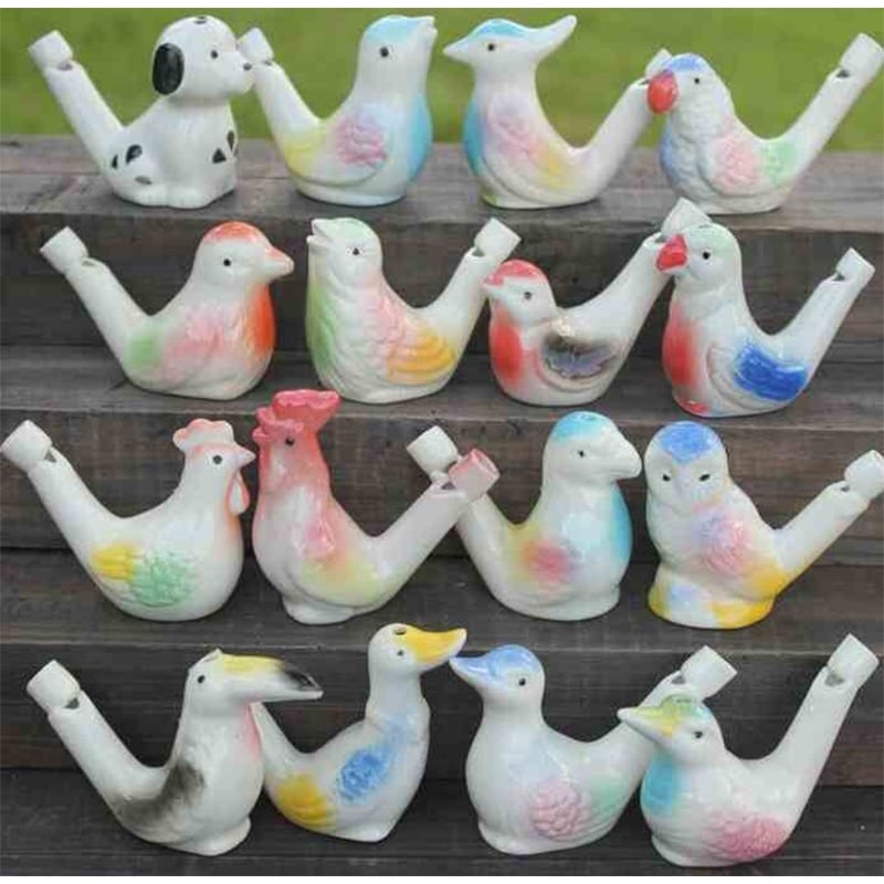 Picture of ceramic bird whistle singing music toys