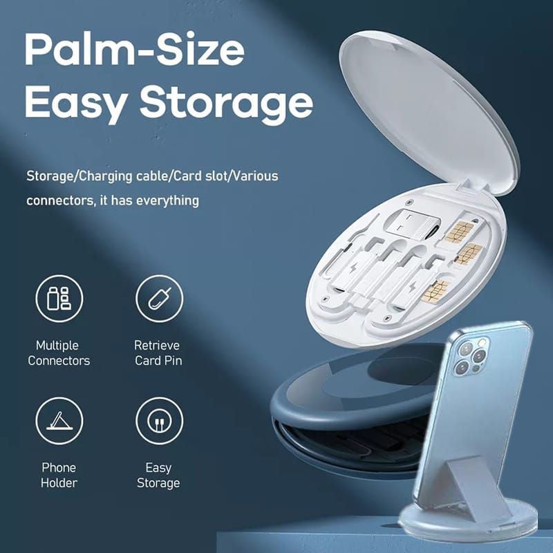 Picture of Cabel holder with mobile stand All in one