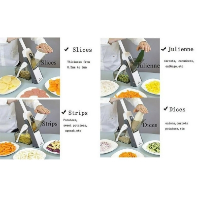 Picture of Food Chopper Black Egg Slicer Dicer Cutter - Stainless Steel