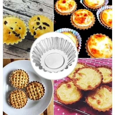Picture of Essential Kitchen Baking Tool: Must-Have Aluminum Cupcake Molds for Effortless Baking and Perfect Results