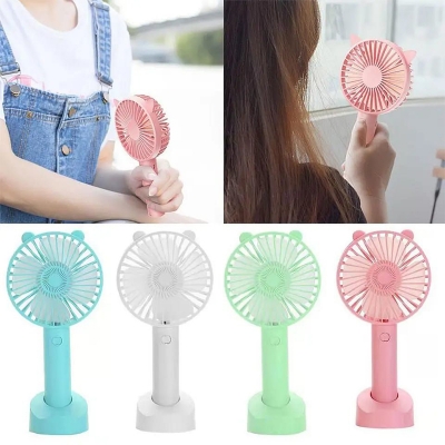 Picture of USB Rechargeable Mini Handheld Fan, Powerful Good Quality-Multicolor