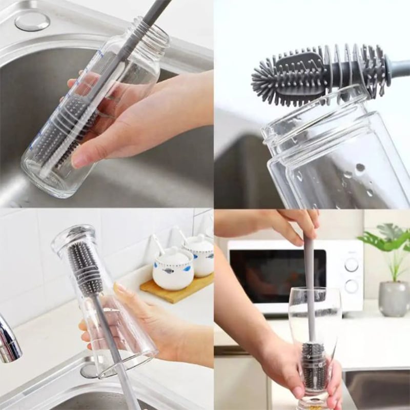 Picture of Silicone Cup/Feeder/Glass Washing Brush BPA Free Cleaning Brush