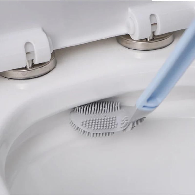 Picture of Flexible Bendable Silicone Golf Toilet Bowl Cleaner Brush, Toilet Brushes for Bathroom 360