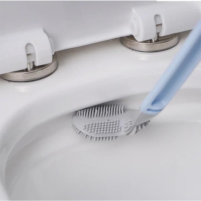 Picture of Flexible Bendable Silicone Golf Toilet Bowl Cleaner Brush, Toilet Brushes for Bathroom 360