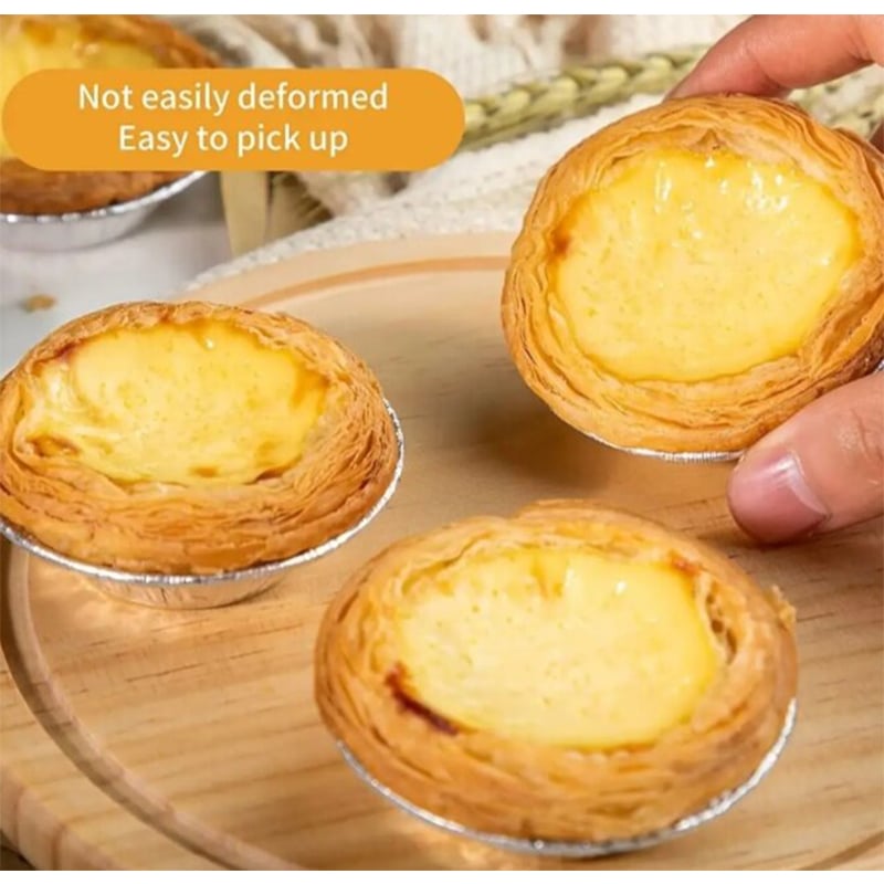 Picture of Essential Kitchen Baking Tool: Must-Have Aluminum Cupcake Molds for Effortless Baking and Perfect Results